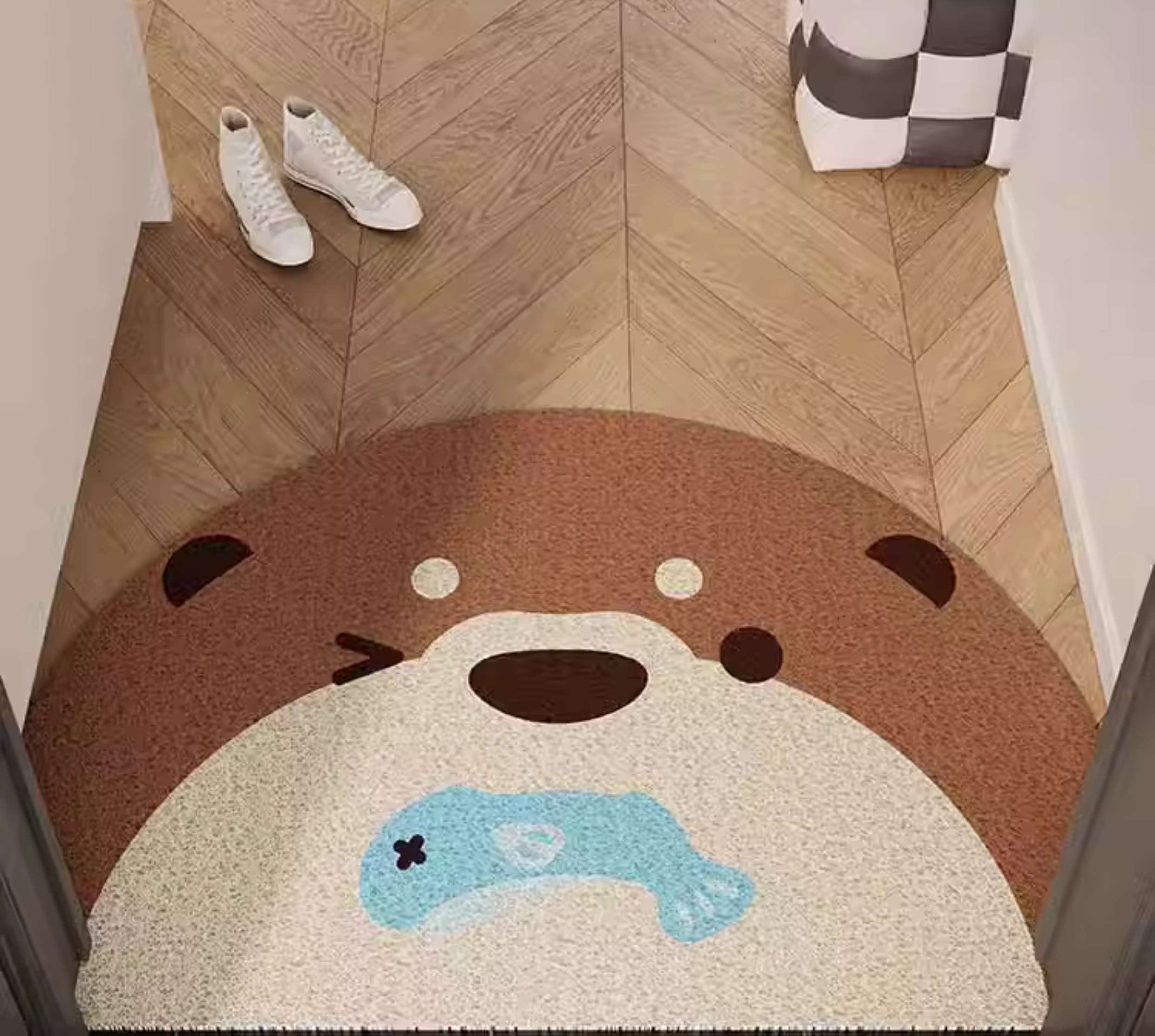 玄関マット 海の動物キュートマット