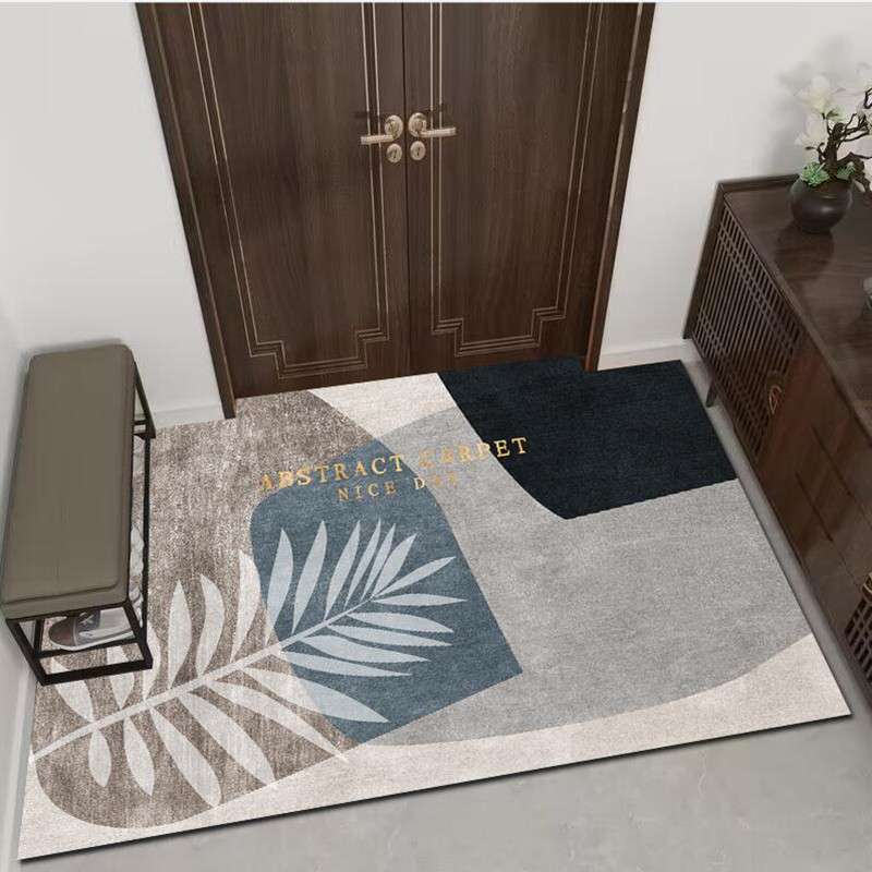 モダン幾何学模様のアートマット