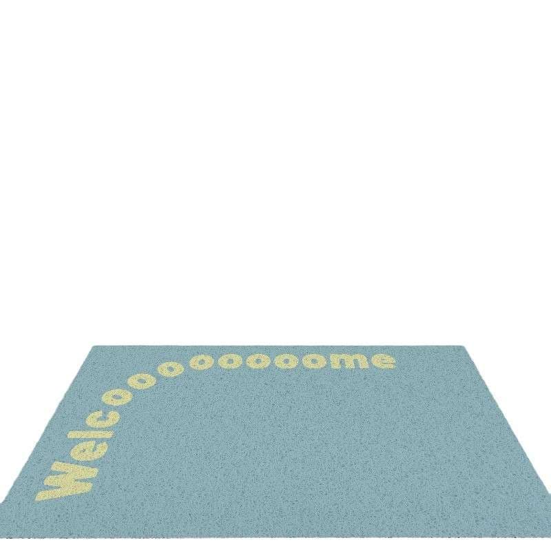 カラフルなwelcomeマット